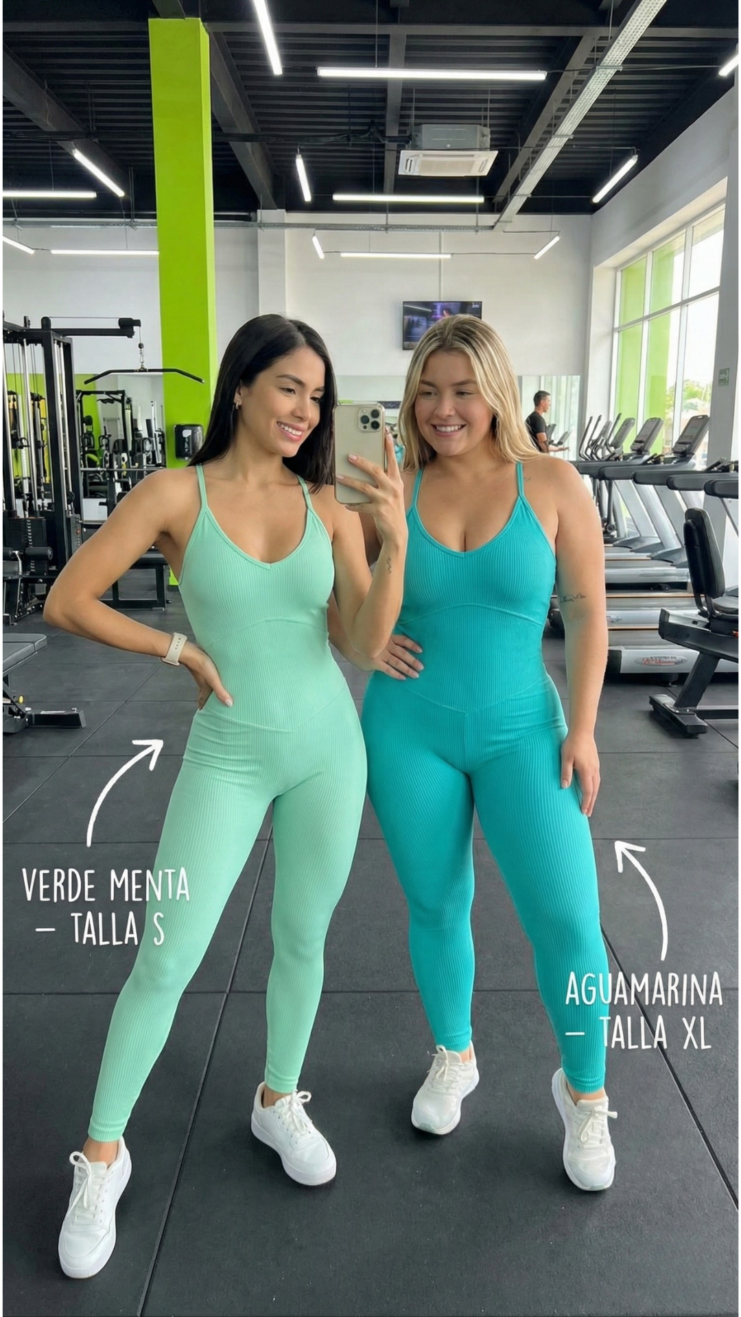 LARGO ENTERIZO ESQUELETO