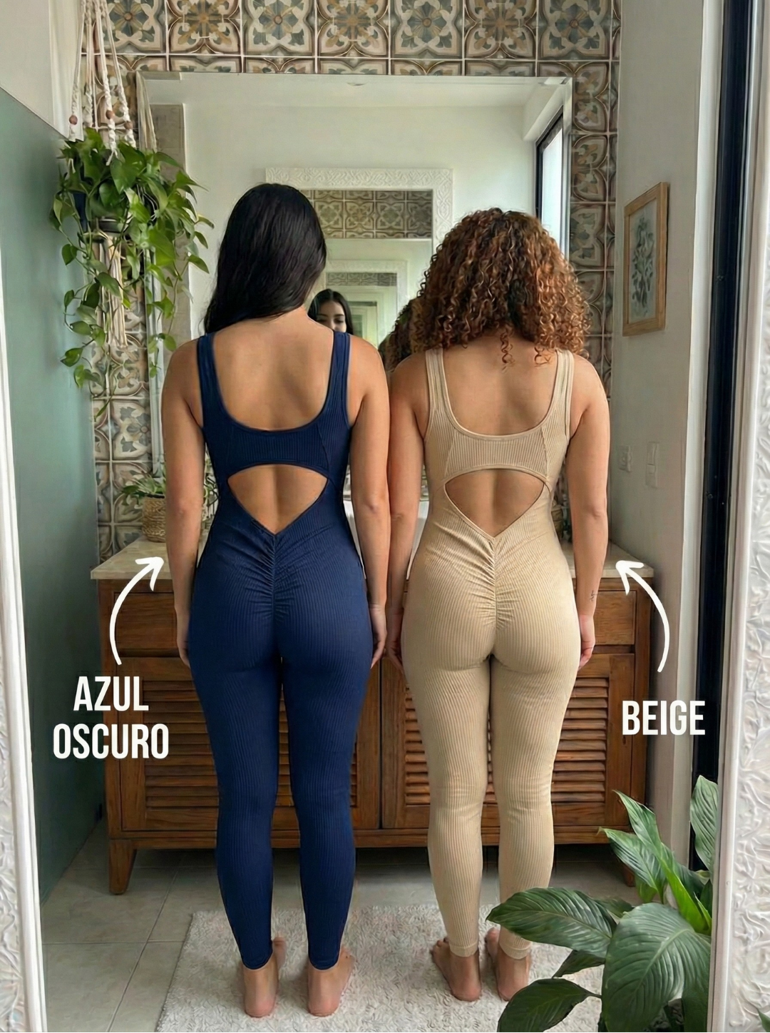 LARGO ENTERIZO ESQUELETO